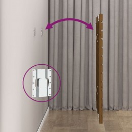 Acquista Testiera da Parete Miele 96x3x91,5 cm in Legno Massello di Pino con riferimento GHV-824676 della ditta 