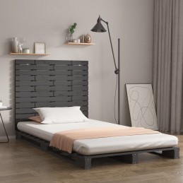 Acquista Testiera da Parete Grigia 146x3x91,5 cm Legno Massello di Pino con riferimento GHV-824685 della ditta 