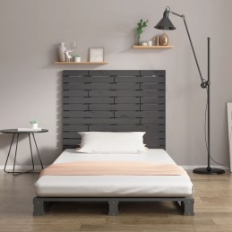 Acquista Testiera da Parete Grigia 146x3x91,5 cm Legno Massello di Pino con riferimento GHV-824685 della ditta 
