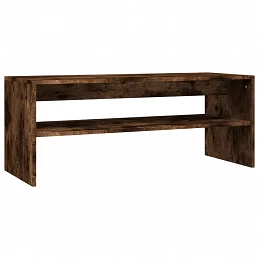 Acquista Tavolino da Salotto Rovere Fumo 100x40x40 cm Legno Multistrato con riferimento GHV-815255 della ditta 