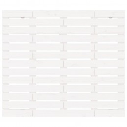 Acquista Testiera da Parete Bianca 81x3x91,5cm in Legno Massello di Pino con riferimento GHV-824694 della ditta 