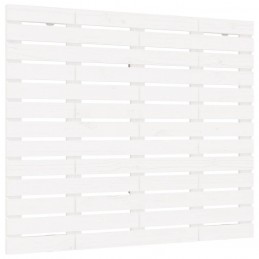 Acquista Testiera da Parete Bianca 141x3x91,5 cm Legno Massello di Pino con riferimento GHV-824709 della ditta 