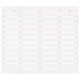 Acquista Testiera da Parete Bianca 141x3x91,5 cm Legno Massello di Pino con riferimento GHV-824709 della ditta 