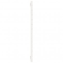 Acquista Testiera da Parete Bianca 141x3x91,5 cm Legno Massello di Pino con riferimento GHV-824709 della ditta 