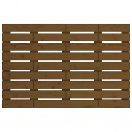 Acquista Testiera da Parete Miele 106x3x63 cm in Legno Massello di Pino con riferimento GHV-824716 della ditta 