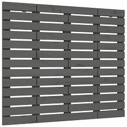 Acquista Testiera da Parete Grigia 141x3x91,5 cm Legno Massello di Pino con riferimento GHV-824710 della ditta 