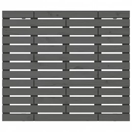 Acquista Testiera da Parete Grigia 141x3x91,5 cm Legno Massello di Pino con riferimento GHV-824710 della ditta 