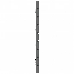 Acquista Testiera da Parete Grigia 206x3x63 cm in Legno Massello di Pino con riferimento GHV-824720 della ditta 