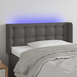 Acquista Testiera a LED Grigio 83x16x78/88 cm in Similpelle con riferimento GHV-3123312 della ditta 