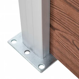 Acquista Recinzione da Giardino in WPC 1564x186 cm Marrone con riferimento GHV-3053214 della ditta 