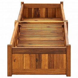 Acquista Letto Rialzato da Giardino in Legno di Acacia 200x50x25 cm con riferimento GHV-42568 della ditta 