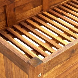 Acquista Letto Rialzato da Giardino in Legno di Acacia 200x50x25 cm con riferimento GHV-42568 della ditta 