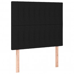Acquista Testiera a LED Nera 100x5x118/128 cm in Tessuto con riferimento GHV-3122654 della ditta 