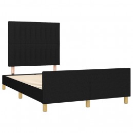 Acquista Giroletto con Testiera Nero 120x200 cm in Tessuto con riferimento GHV-3125205 della ditta 