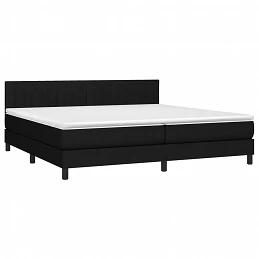 Acquista Giroletto a Molle con Materasso Nero 200x200 cm in Tessuto con riferimento GHV-3140243 della ditta 