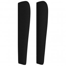 Acquista Testiera ad Orecchio Nera 103x23x118/128 cm in Tessuto con riferimento GHV-3118186 della ditta 