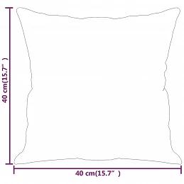 Acquista Cuscini Decorativi 2 pz Grigio Chiaro 40x40 cm in Velluto con riferimento GHV-349485 della ditta 