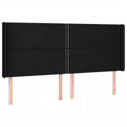 Acquista Letto a Molle Materasso e LED Nero 200x200cm in Tessuto con riferimento GHV-3138823 della ditta 