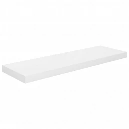 Acquista Scaffale a Parete Bianco Lucido 80x23,5x3,8 cm in MDF con riferimento GHV-323751 della ditta 