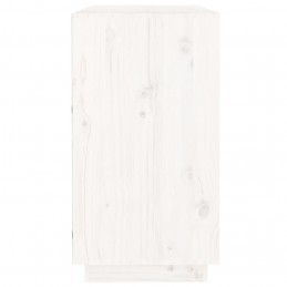 Acquista Credenza Bianca 100x40x75 cm in Legno Massello di Pino con riferimento GHV-820133 della ditta 