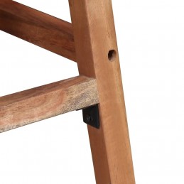 Acquista Sgabelli da Bar 2 pz in Legno Massello di Acacia con riferimento GHV-244247 della ditta 