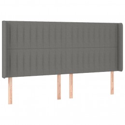 Acquista Letto a Molle Materasso e LED Grigio Scuro 200x200cm in Tessuto con riferimento GHV-3138502 della ditta 