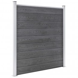 Acquista Pannello di Recinzione in WPC 1737x186 cm Grigio con riferimento GHV-3053233 della ditta 