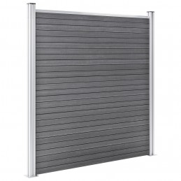 Acquista Pannello di Recinzione in WPC 1737x186 cm Grigio con riferimento GHV-3053233 della ditta 
