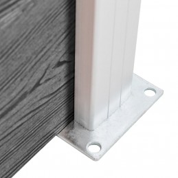 Acquista Pannello di Recinzione in WPC 1737x186 cm Grigio con riferimento GHV-3053233 della ditta 