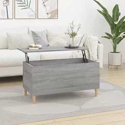 Acquista Tavolino Salotto Grigio Sonoma 90x44,5x45 cm Legno Multistrato con riferimento GHV-819586 della ditta 