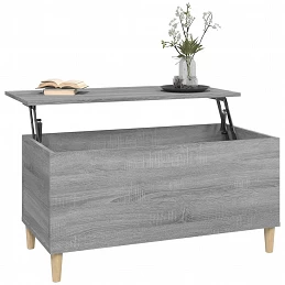 Acquista Tavolino Salotto Grigio Sonoma 90x44,5x45 cm Legno Multistrato con riferimento GHV-819586 della ditta 
