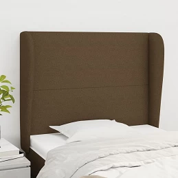 Acquista Testiera ad Orecchio Marrone Scuro 103x23x118/128 cm in Tessuto con riferimento GHV-3117669 della ditta 