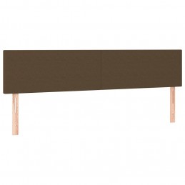 Acquista Giroletto a Molle con Materasso Marrone Scuro 200x200cm Tessuto con riferimento GHV-3126672 della ditta 