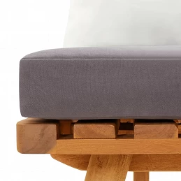Acquista Panca da Giardino con Cuscini 115 cm in Legno Massello Acacia con riferimento GHV-46672 della ditta 
