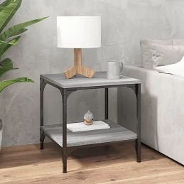 Acquista Tavolini 2pz grigio sonoma 40x40x40 cm in Legno Multistrato con riferimento GHV-819384 della ditta 