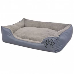Acquista Cuccia per Cani con Cuscino Imbottito Taglia XL Grigio con riferimento GHV-170416 della ditta 