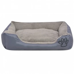 Acquista Cuccia per Cani con Cuscino Imbottito Taglia XL Grigio con riferimento GHV-170416 della ditta 