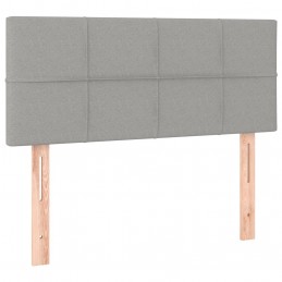 Acquista Giroletto a Molle con Materasso Grigio Chiaro 90x200 cm Tessuto con riferimento GHV-3126773 della ditta 
