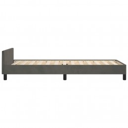 Acquista Giroletto con Testiera Grigio Scuro 80x200 cm in Velluto con riferimento GHV-3125905 della ditta 