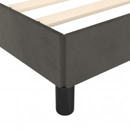 Acquista Giroletto con Testiera Grigio Scuro 80x200 cm in Velluto con riferimento GHV-3125905 della ditta 