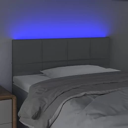 Acquista Testiera a LED Grigio Chiaro 90x5x78/88 cm in Tessuto con riferimento GHV-3121594 della ditta 