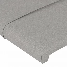 Acquista Testiera a LED Grigio Chiaro 90x5x78/88 cm in Tessuto con riferimento GHV-3121594 della ditta 