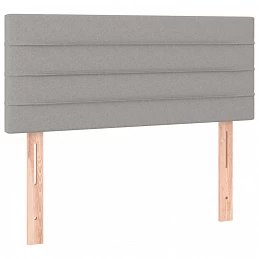 Acquista Testiera Grigio Chiaro 100x5x78/88 cm in Tessuto con riferimento GHV-346130 della ditta 
