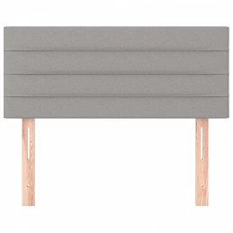 Acquista Testiera Grigio Chiaro 100x5x78/88 cm in Tessuto con riferimento GHV-346130 della ditta 