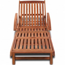 Acquista Lettino Prendisole in Legno Massello di Acacia con riferimento GHV-42592 della ditta 