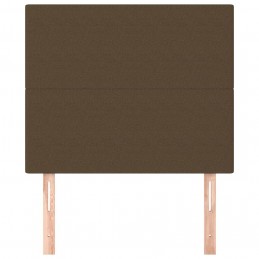 Acquista Testiera 2 pz Marrone Scuro 80x5x78/88 cm in Tessuto con riferimento GHV-3116029 della ditta 