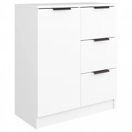 Acquista Credenze 2 pz Bianche 60x30x70 cm in Legno Multistrato con riferimento GHV-3115788 della ditta 