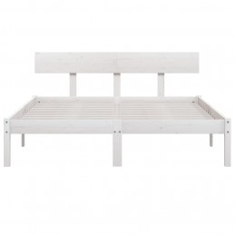 Acquista Giroletto Bianco in Legno Massello di Pino 120x190 cm UK Doppio con riferimento GHV-810118 della ditta 