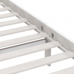 Acquista Giroletto Bianco in Legno Massello di Pino 120x190 cm UK Doppio con riferimento GHV-810118 della ditta 