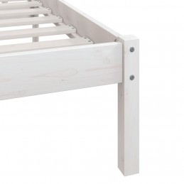 Acquista Giroletto Bianco in Legno Massello di Pino 120x190 cm UK Doppio con riferimento GHV-810118 della ditta 